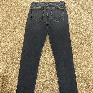 Joe's Jeans Skinny Ankle Womens Jeans Size w 28 raw hem dark wash